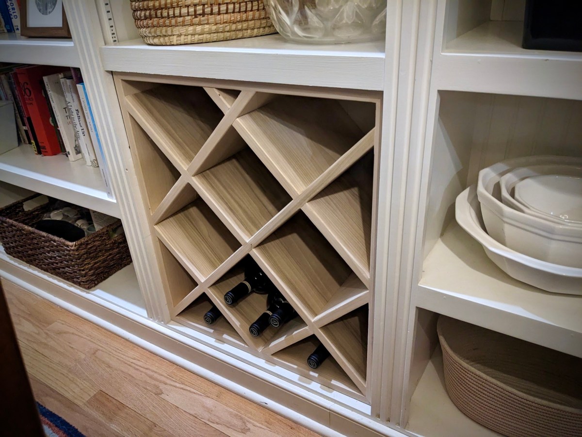 Poplar Wine Rack